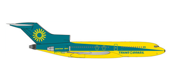 Boeing 727-100  TransBrasil "Colorful Energy" livery - Energia Petrolífera 